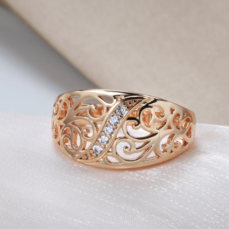 585 Rose Gold Ring