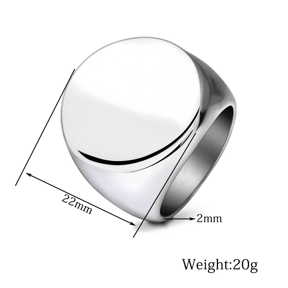 Customized Signet Ring