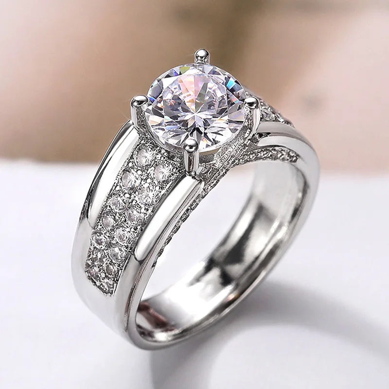 Women's Wedding Engagement Ring