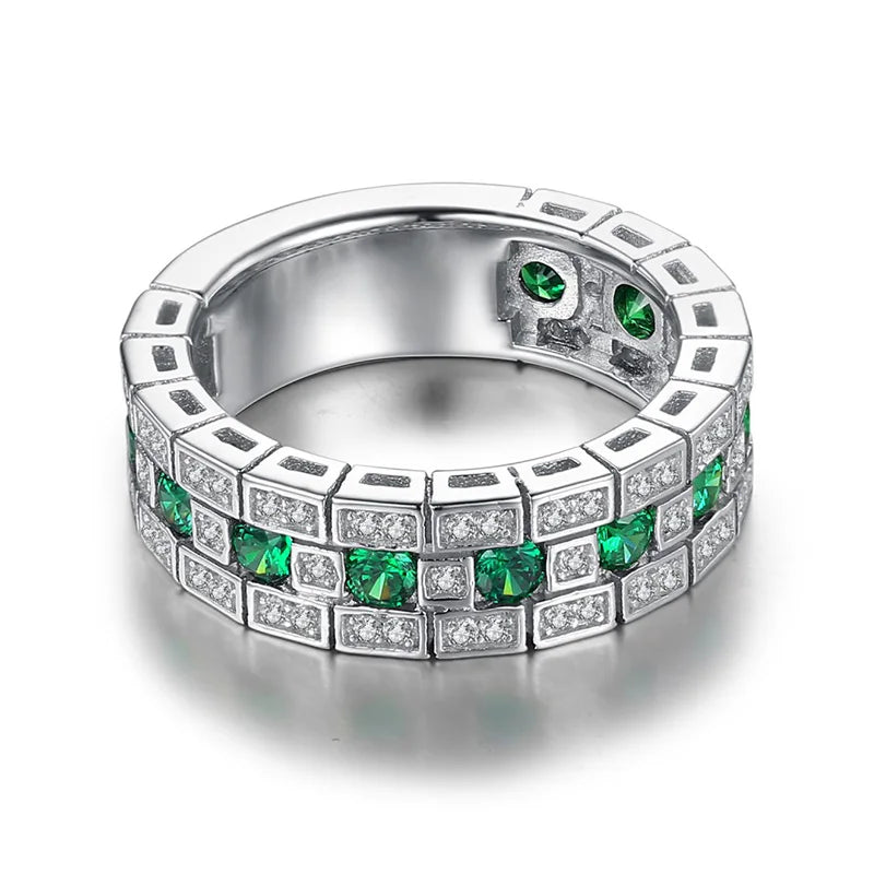 Green Cubic Zirconia