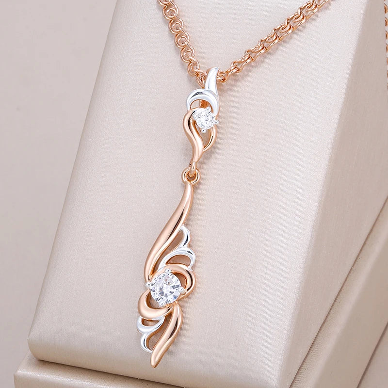 Flower Shape Pendant Necklace