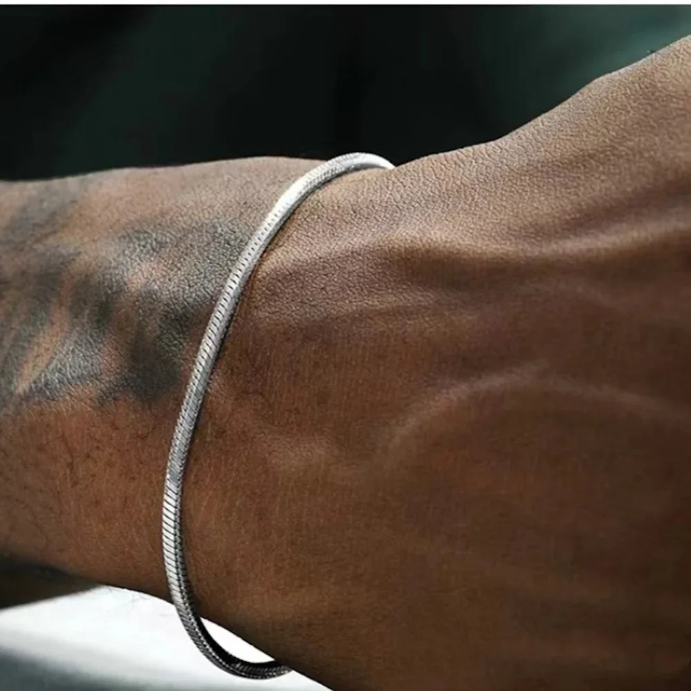 925 sterling silver Snake Chain Bracelet