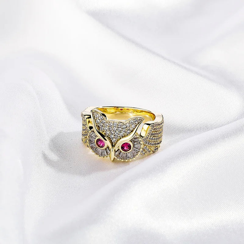 Owl Finger Ring