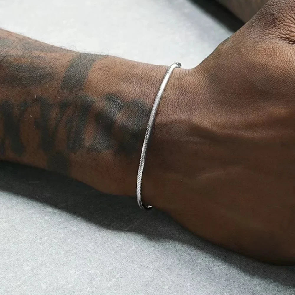 925 sterling silver Snake Chain Bracelet
