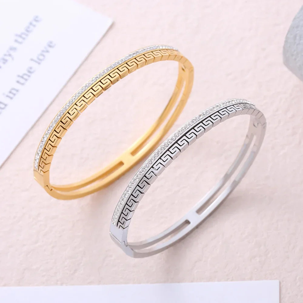 2025 Double Layer Bangles