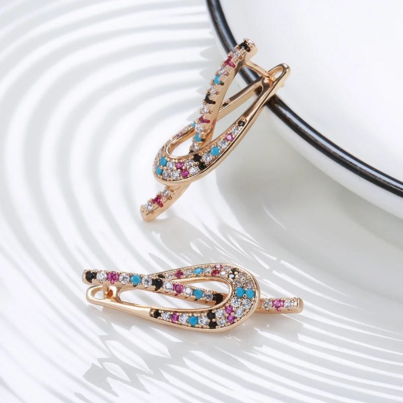 Colourful Dangle Earrings