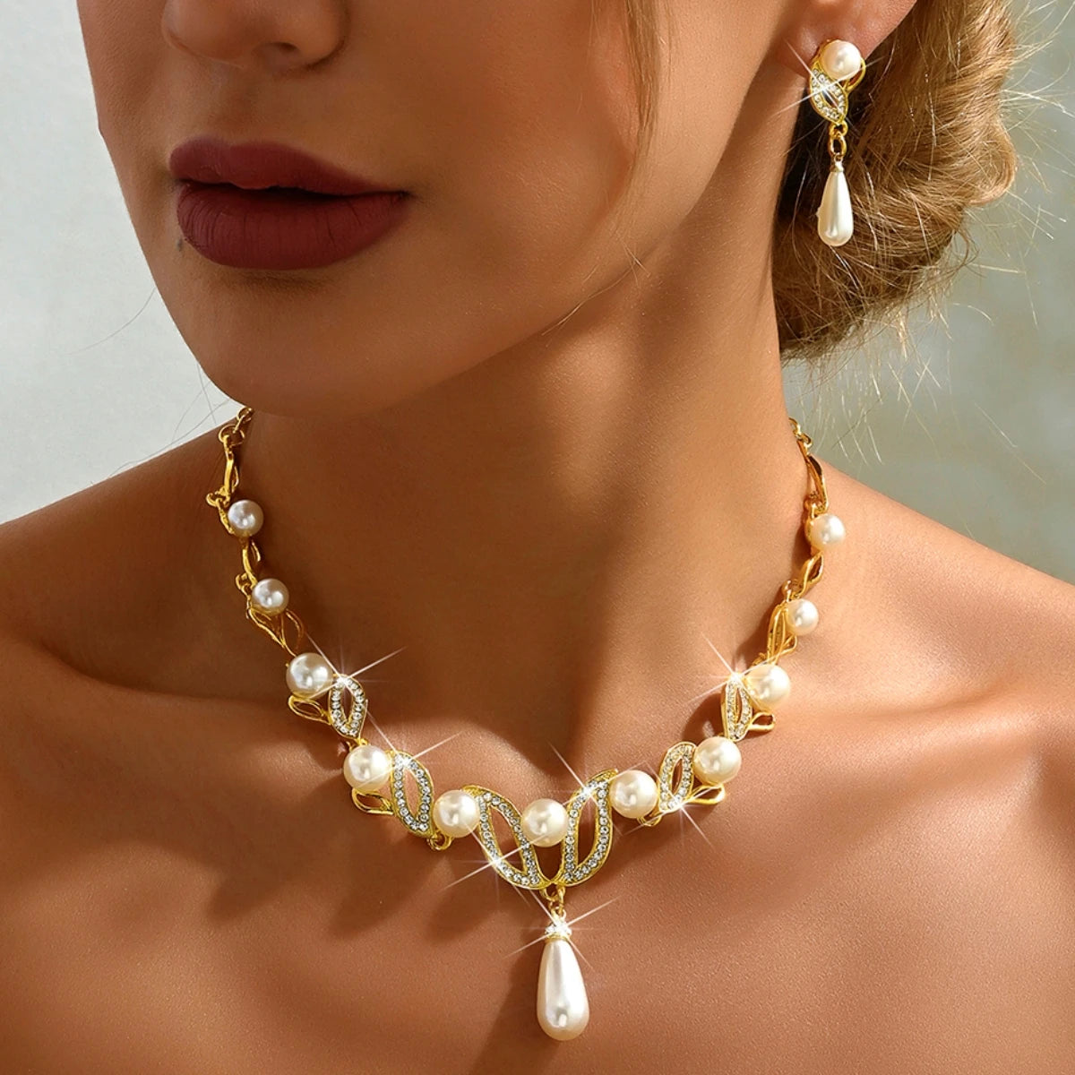 3 pieces jewelry set