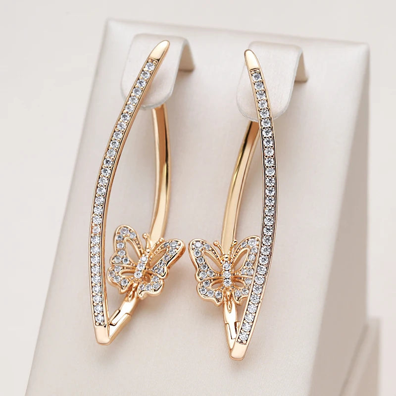 Geometric Butterfly Earrings