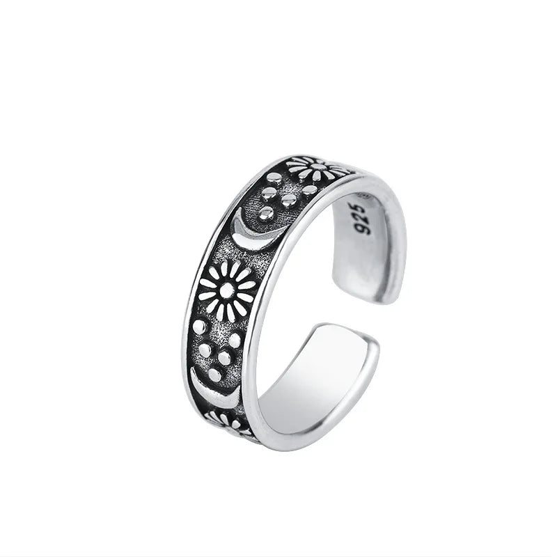 Sun Moon Rings For Women