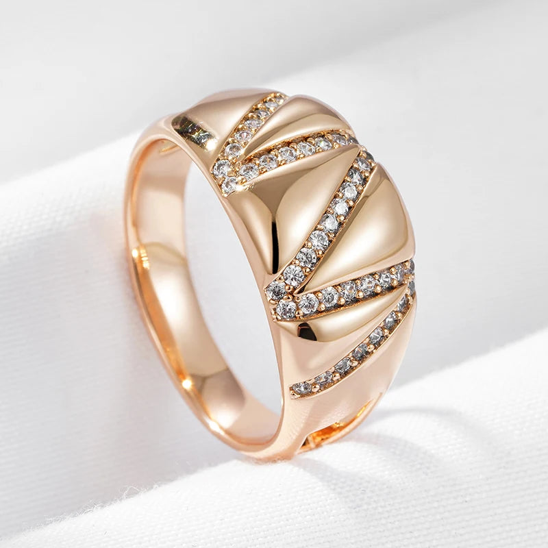 585 Rose Gold Color Ring