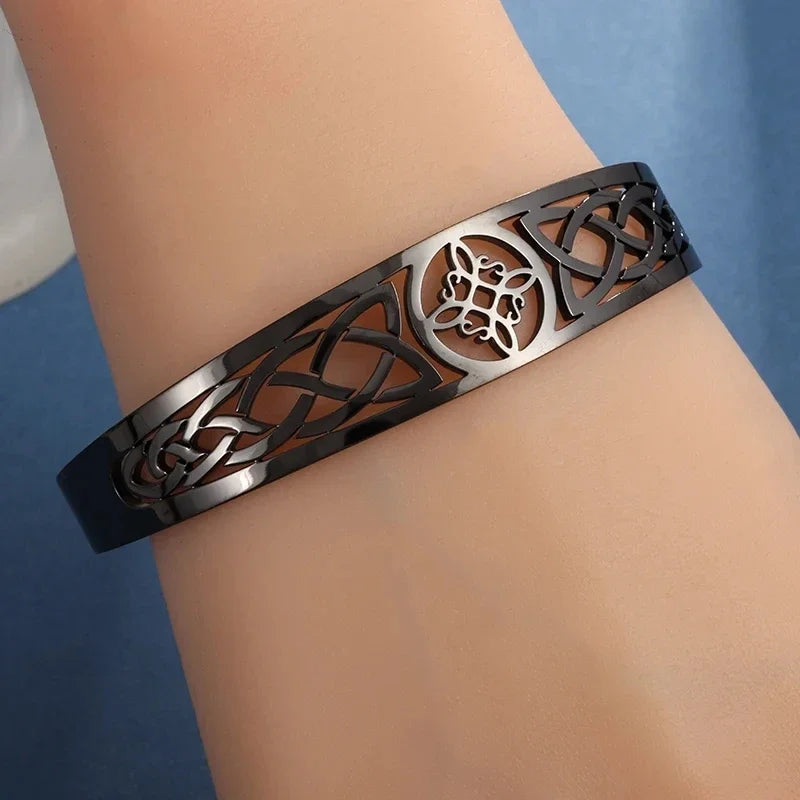 Stainless Steel Open Adjustable Bracelet