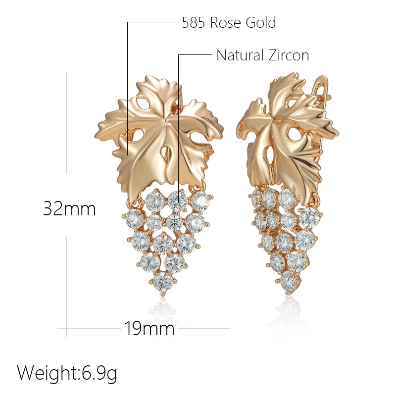 Long Big Drop Earring