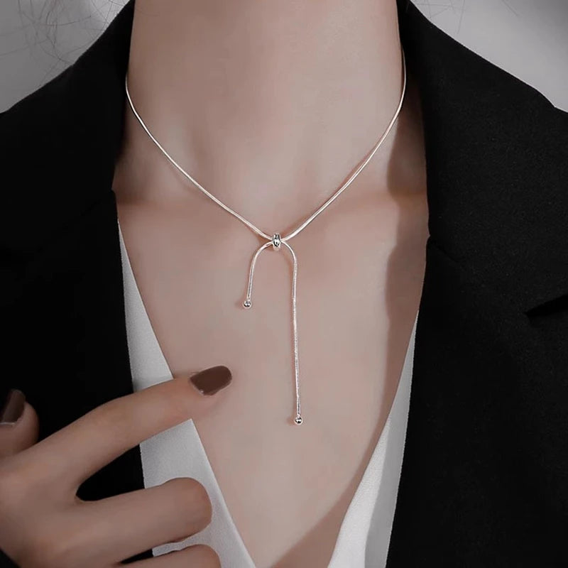 Sparkling Snake Chain Necklace