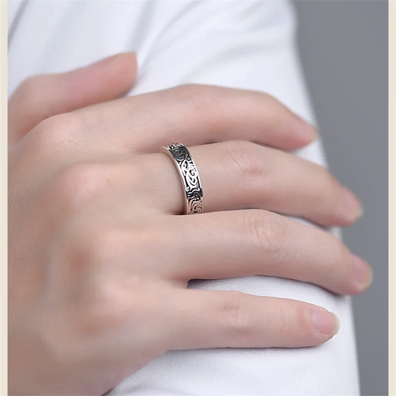 Trendy Men Ring Arabesque Ring