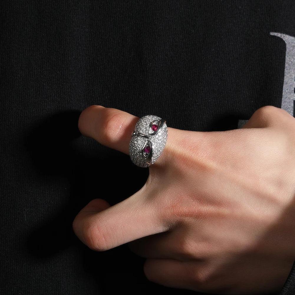 Owl Cz Ring