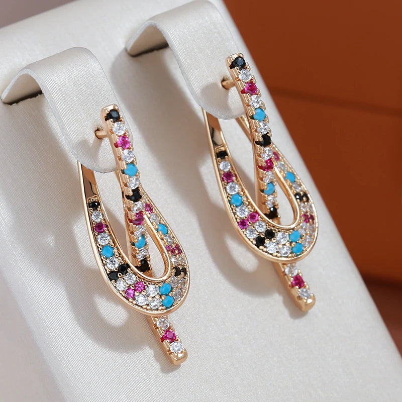 Colourful Dangle Earrings