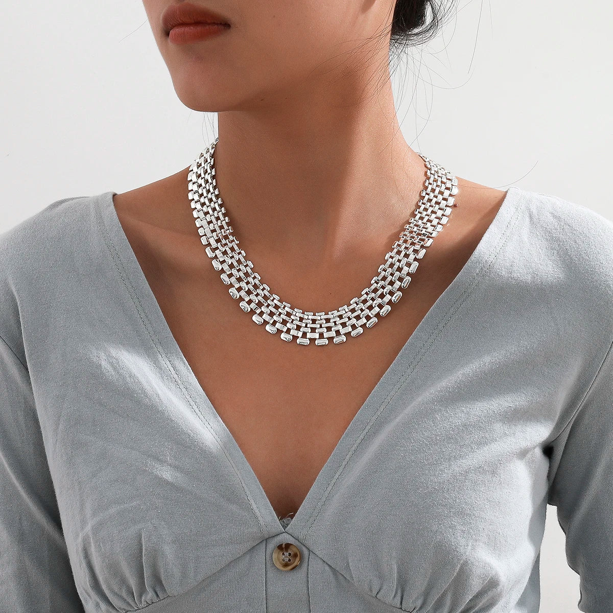 Chunky Thick Chain Necklace