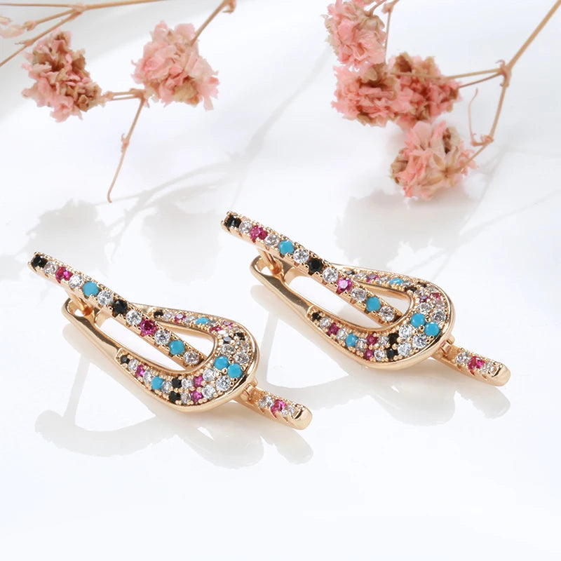 Colourful Dangle Earrings