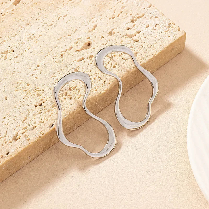 Irregular Metal Earrings