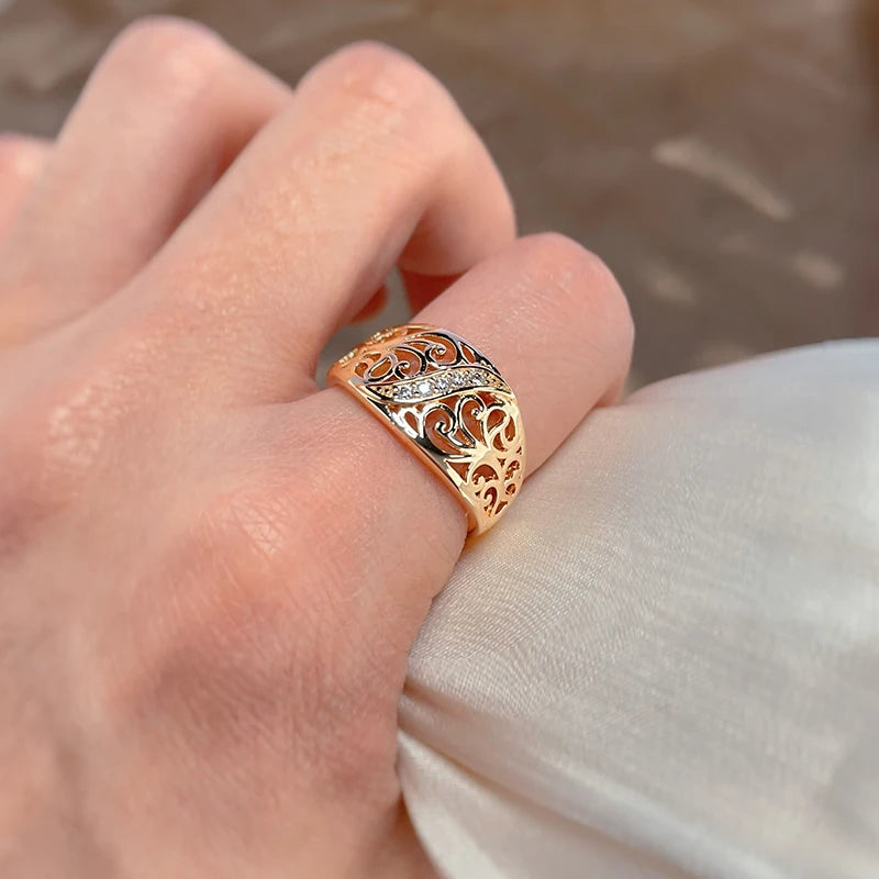 585 Rose Gold Ring