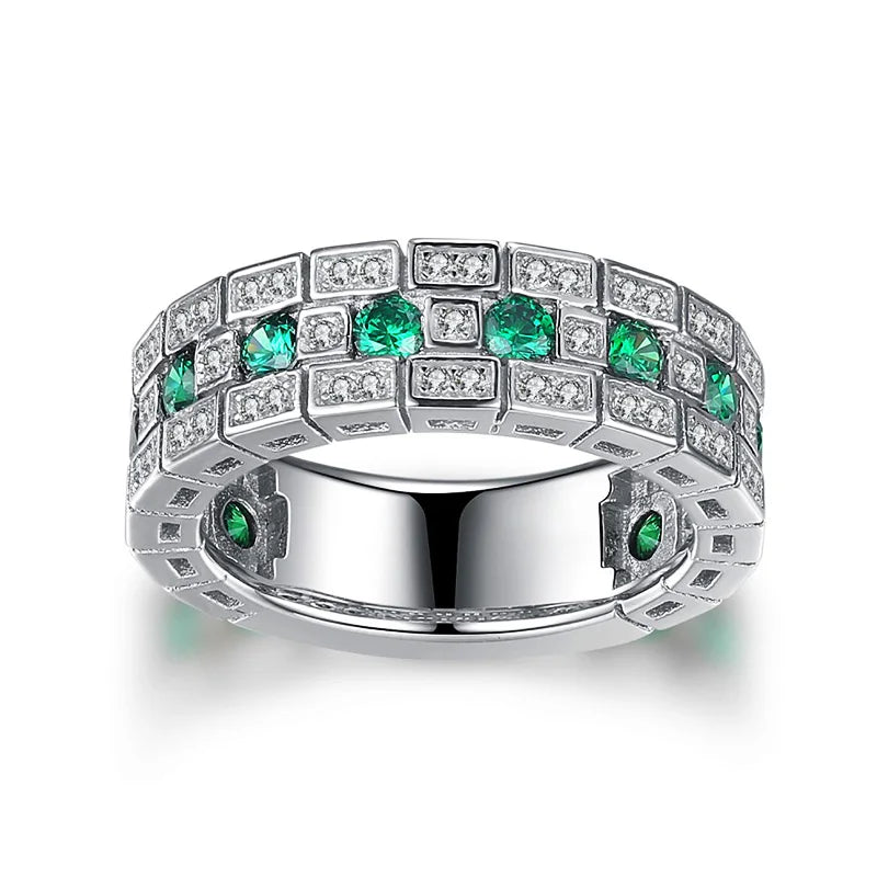 Green Cubic Zirconia