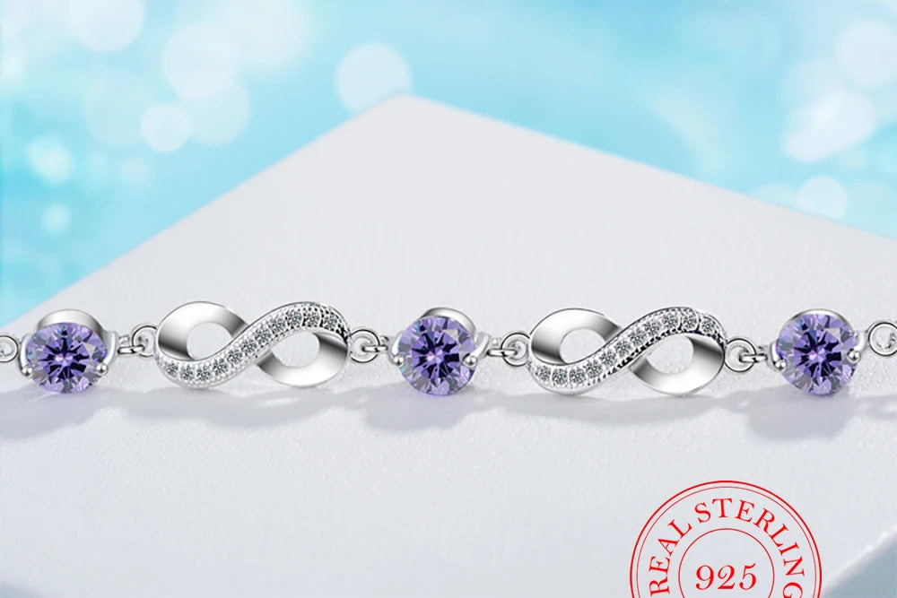 Infinity Chain Link Adjustable Women Bracelet