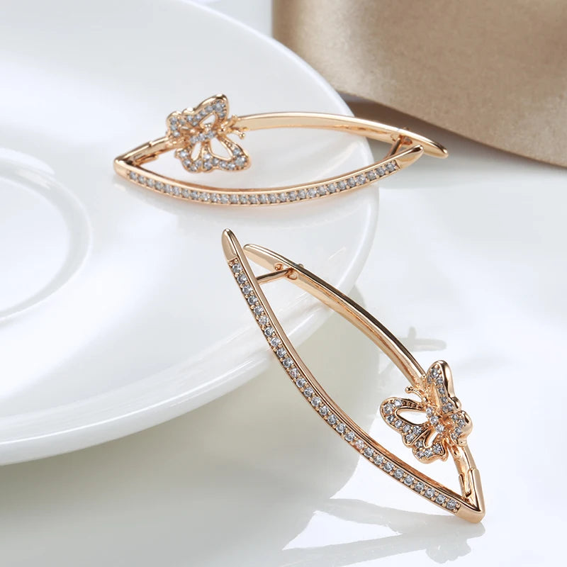 Geometric Butterfly Earrings