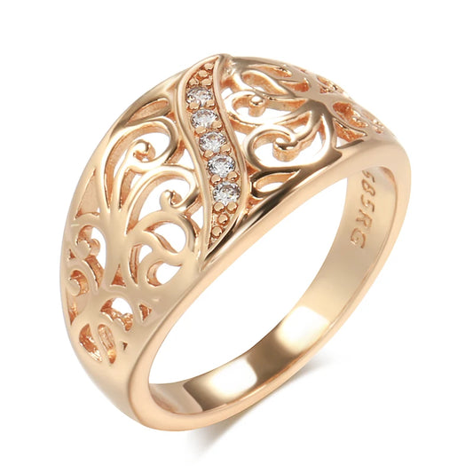 585 Rose Gold Ring