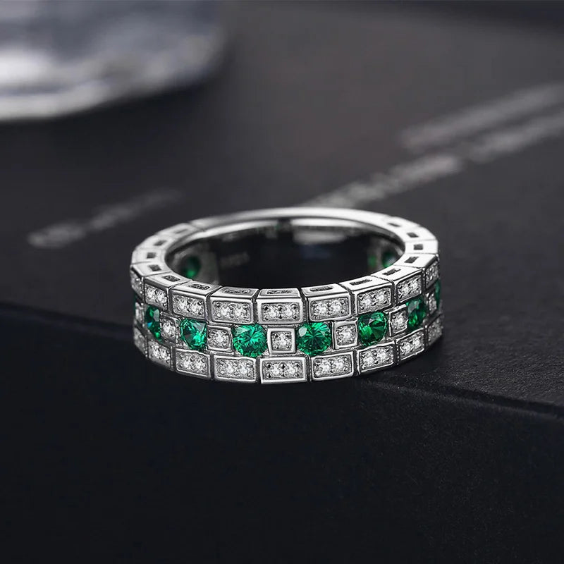 Green Cubic Zirconia