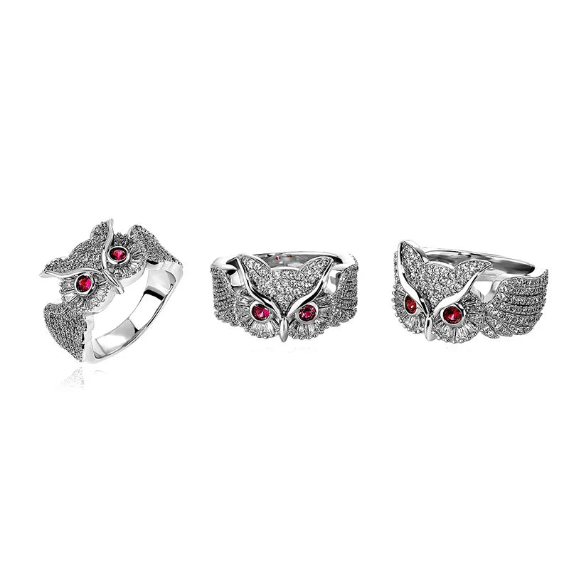 Owl Finger Ring