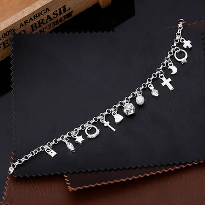 13pcs Pendant Chain Bracelet