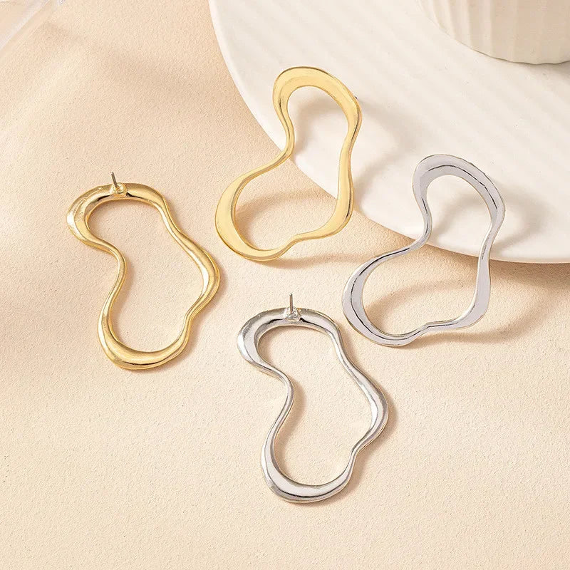 Irregular Metal Earrings