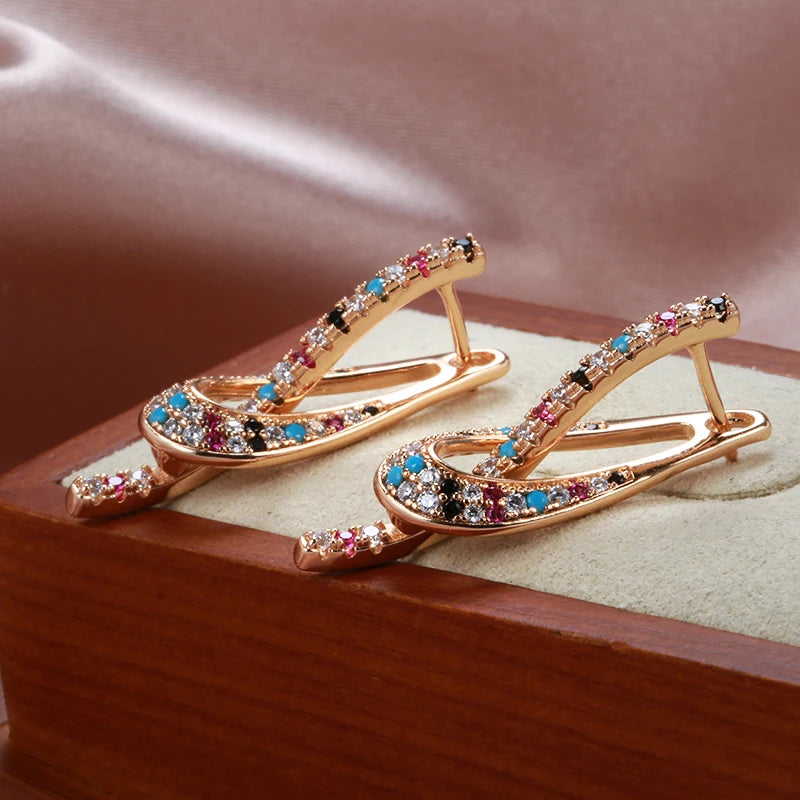 Colourful Dangle Earrings