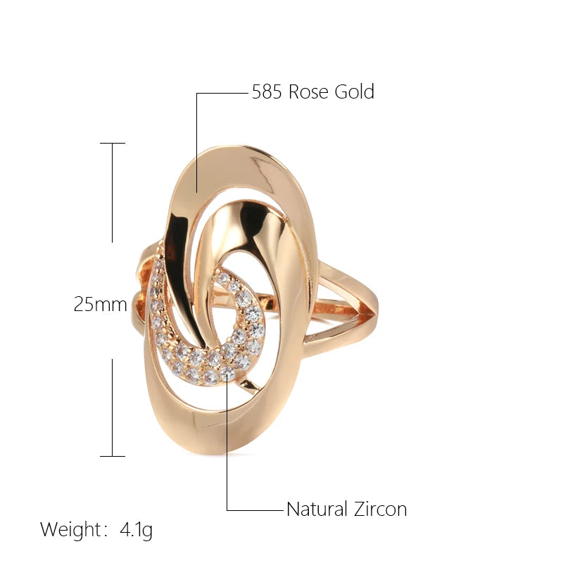 585 Rose Gold Rings