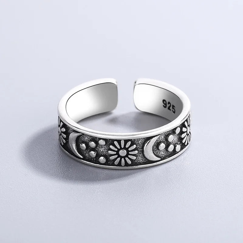 Sun Moon Rings For Women