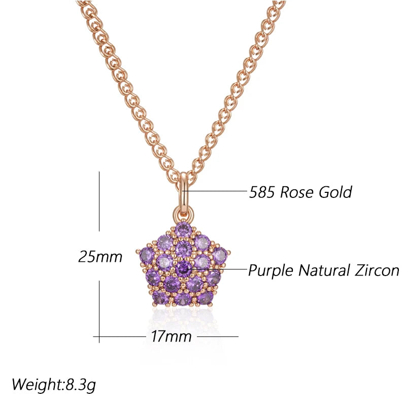 Natural Zircon Necklace