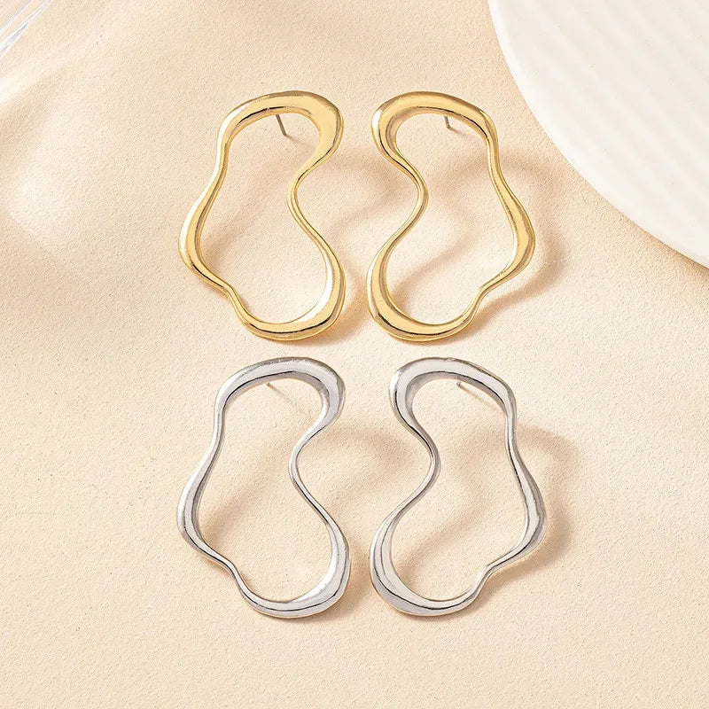 Irregular Metal Earrings