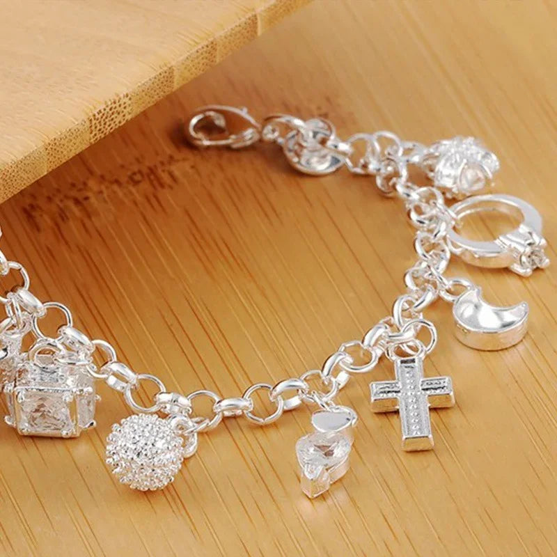 13pcs Pendant Chain Bracelet