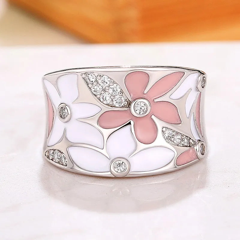 Flower Finger Ring