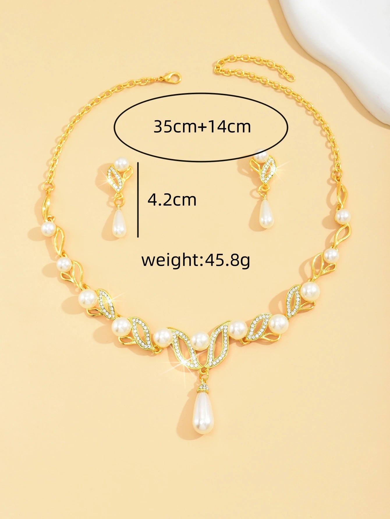 3 pieces jewelry set